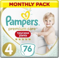 Фото - Подгузники Pampers Premium Care Pants 4 / 76 pcs 