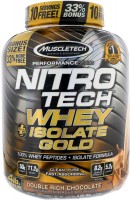 Фото - Протеин MuscleTech Nitro Tech Whey Plus Isolate Gold 0.9 кг