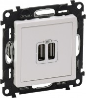 Фото - Розетка Legrand Valena Life 753412 белый