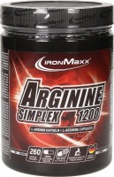 Фото - Аминокислоты IronMaxx Arginine Simplex 1200 260 cap 