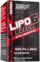 Сжигатель жира Nutrex Lipo-6 Black Ultra Concentrate 60 шт