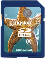 Фото - Карта памяти Kingston SDHC 100x Class 6 32 ГБ