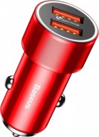 Фото - Зарядное устройство BASEUS Small Screw Dual-USB Quick Charge Car Charger