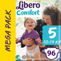 Фото - Подгузники Libero Comfort 5 / 96 pcs 