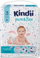 Фото - Подгузники Kindii Pure and Flex 3 / 60 pcs 