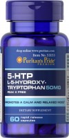 Фото - Аминокислоты Puritans Pride 5-HTP 50 mg 60 cap 
