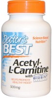 Фото - Сжигатель жира Doctors Best Acetyl-L-Carnitine 500 mg 120 шт