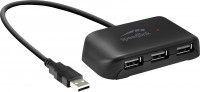 Фото - Картридер / USB-хаб Speed-Link Snappy Evo USB Hub 4 Port USB 2.0 Active 