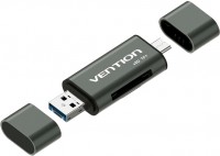 Картридер / USB-хаб Vention CCHH0 