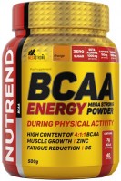 Фото - Аминокислоты Nutrend BCAA Energy Mega Strong Powder 500 g 