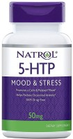 Фото - Аминокислоты Natrol 5-HTP 50 mg 45 cap 