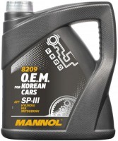 Фото - Трансмиссионное масло Mannol 8209 O.E.M. For Korean Cars 4 л