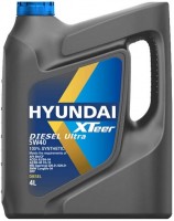 Фото - Моторное масло Hyundai XTeer Diesel Ultra 5W-40 4 л