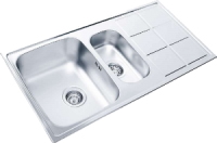 Фото - Кухонная мойка Ukinox Lotus LT 1000 500 15 GT 8K 1000х500