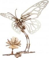 Фото - 3D пазл UGears Mechanical Butterfly 70081 