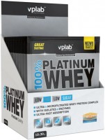 Фото - Протеин VpLab 100% Platinum Whey 0.3 кг