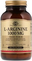 Фото - Аминокислоты SOLGAR L-Arginine 1000 mg 90 tab 