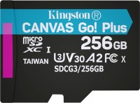 Карта памяти Kingston microSDXC Canvas Go! Plus 256 ГБ