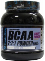 Фото - Аминокислоты Foods-Body BCAA 2-1-1 Powder 500 g 