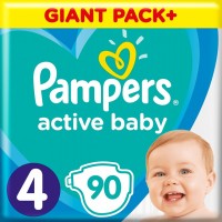Фото - Подгузники Pampers Active Baby 4 / 90 pcs 