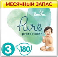 Фото - Подгузники Pampers Pure Protection 3 / 180 pcs 