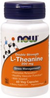 Аминокислоты Now L-Theanine 200 mg 60 cap 