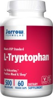 Фото - Аминокислоты Jarrow Formulas L-Tryptophan 500 mg 60 cap 