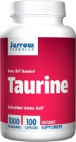 Фото - Аминокислоты Jarrow Formulas Taurine 1000 mg 100 cap 