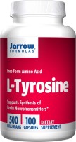 Фото - Аминокислоты Jarrow Formulas L-Tyrosine 500 mg 100 cap 