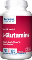 Фото - Аминокислоты Jarrow Formulas L-Glutamine 750 mg 120 cap 