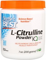 Фото - Аминокислоты Doctors Best L-Citrulline Powder 200 g 