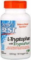 Фото - Аминокислоты Doctors Best L-Tryptophan 500 mg 90 cap 