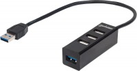 Фото - Картридер / USB-хаб MANHATTAN USB 3.0/2.0 Combo Hub 