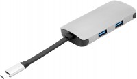 Картридер / USB-хаб Power Plant CA911691 
