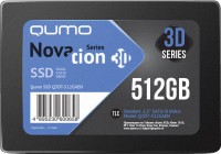 Фото - SSD Qumo Novation 3D TLC AEN Q3DT-512GAEN 512 ГБ