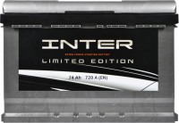 Фото - Автоаккумулятор Inter Limited Edition (6CT-65L)