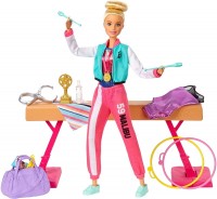 Фото - Кукла Barbie Gymnastics Playset with Doll Balance Beam GJM72 