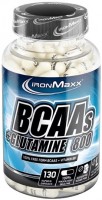 Фото - Аминокислоты IronMaxx BCAAs plus Glutamine 800 130 cap 