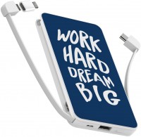 Фото - Powerbank ZIZ Work Hard Dream Big 10000 