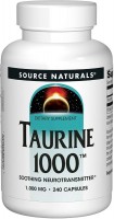 Фото - Аминокислоты Source Naturals Taurine 1000 mg 120 cap 