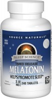 Фото - Аминокислоты Source Naturals Sleep Science Melatonin 3 mg 120 tab 