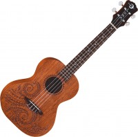 Фото - Гитара Luna Uke Tattoo Tenor Mahogany 