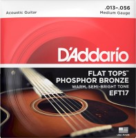 Фото - Струны DAddario Flat Top Phosphor Bronze 13-56 