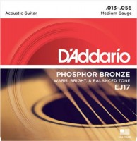 Фото - Струны DAddario Phosphor Bronze 3D 13-56 