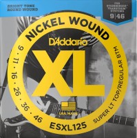 Фото - Струны DAddario XL Nickel Wound DB 9-46
