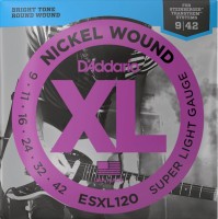 Фото - Струны DAddario XL Nickel Wound DB 9-42 