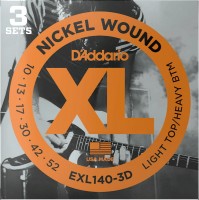 Фото - Струны DAddario XL Nickel Wound 3D 10-52 