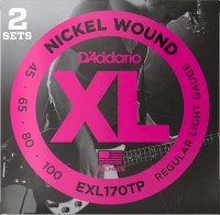 Фото - Струны DAddario XL Nickel Wound Bass TP 45-100 
