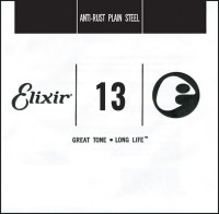 Фото - Струны Elixir Anti-Rust Plain Steel Single 13 