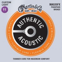 Фото - Струны Martin Authentic Acoustic Flexible Core 92/8 Phosphor Bronze 11-52 